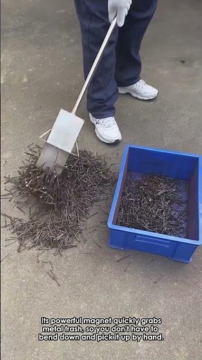 Magnetic Sweeper: Clearing Metal Debris