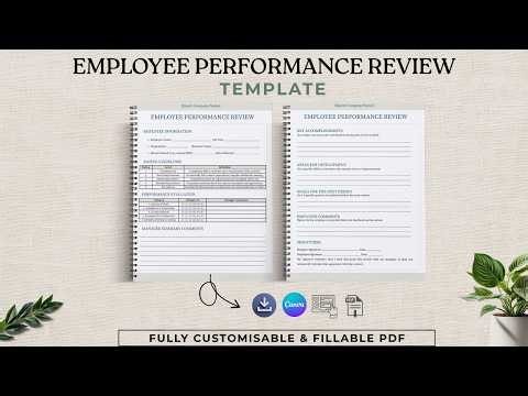 Employee Performance Review Template