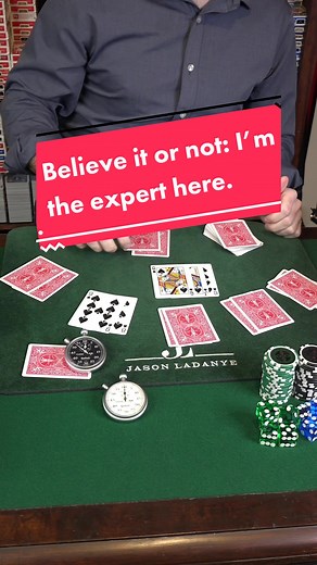 Just try this: “I don’t know how you did it.” 😂😂😂😂 #sleightofhand #poker #cardtrick #magician #trick #fyp #cashgame #texasholdem