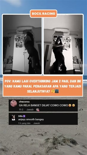 Overthinking jam 2 pagi bikin joget smooth? Lihat endingnya! 💃🤯 #Overthinking #Viral #Shorts