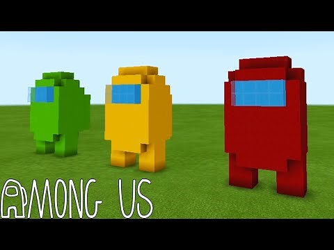 Minecraft: How To Make Among Us Statue