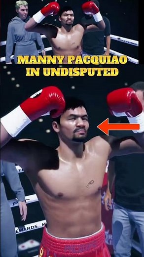 Manny Pacquiao in Undisputed!🥊