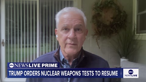 Nuclear expert warns against US weapons testing: ‘Other countries will follow’