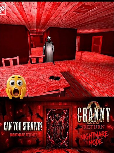 Granny 2 Nightmare Mode 😱 No Lights Challenge | Full Gameplay