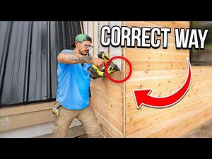 Installing Cedar Siding Is Easier Than you Think