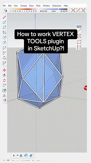 How to work VERTEX TOOLS plugin in SketchUp?! I hope this content proves useful to you. For more tutorials, subscribe my YouTube channel! . . . . YouTube: Nice Tower . . . . . #vertex #vertextools #vertextoolsplugin ‎‏#sketchup #architexture #exteriordesign #nicetower #architect #engineering #design #skp #foryou #reels #fyp #decorativewall