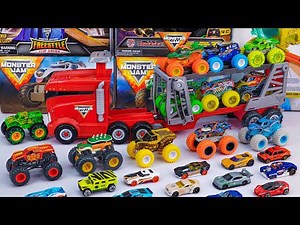 Monster Jam Collection Unboxing Review | Monster Jam Monster Mutt Dalmatian Blastin’ Bones Playset