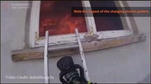 A great clip showing hose stream patter variation and its impact on air movement and cooling within the fire compartment. Video Credit: shahhesgy3x Follow Us FACEBOOK @flashpointequipment INSTAGRAM @flashpointequipment X/TWITTER @FPequipment WEBSITE www.flashpointequipment.com #flashpointequipment #firedepartment #firedept #bomberos #firestation #firefighter #firefighting #pompier #paramedic #fireservice #emergencyservices #flowpath #firebehavior #FireEducation | Flashpoint Equipment