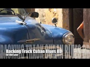 Backing Track Cuban Blues Bb