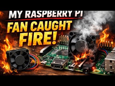 My Raspberry Pi Fan Smoked! What Went Wrong.