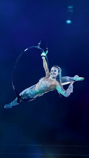 8.5K views · 84 reactions | Prepare to enter a world where fire, water and air unite. Laura Miller’s aerial aquatic ring display combines incredible grace, stunning visuals and a seamless integration of dazzling lights that will transport you to a futuristic, sci-fi world… a Circus EXTREME ® legend! ️ Tickets on sale now www.circusextreme.co.uk | Circus Extreme | Facebook