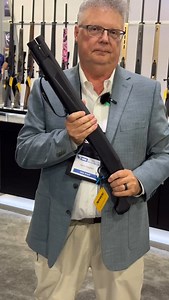 New from @mossbergcorp, it’s the 990 Aftershock #firearm, with the guts of the #mossberg940 semi-automatic #shotgun. #shootingillustrated #nra #mossberg #12gauge #scattergun #semiautomatic #nraannualmeeting | Shooting Illustrated