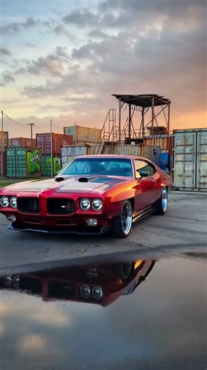 1970 Pontiac GTO Judge – Candy Red Restomod 🔥