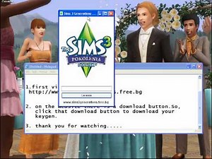 FREE DOWNLOAD SIMS 3 GENERATIONS PC KEYS