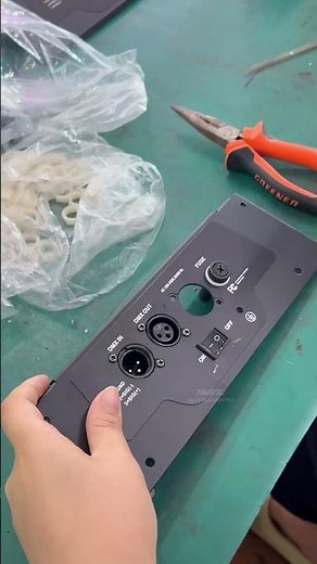 Precision Parts Assembly for Professional Lighting Equipment