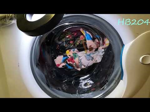 Hotpoint WM63 Cottons 40 Super Rinse - Full load - Clothes