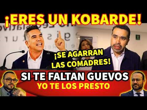 ¡Eres un C 0 B A R D E! Alito Moreno se agarra con Alvarez Maynez