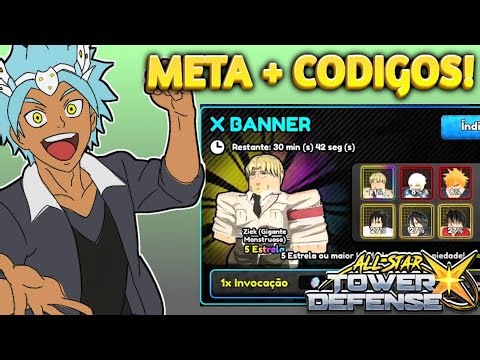 🔴 LIVE ASTD X - BANNER + CODIGOS! ALL STARS TOWER DEFENSE X