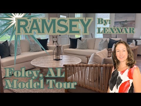 Ramsey Floor Plan Tour 🏡 Lennar Model Home | Foley, AL | Sarah Farms