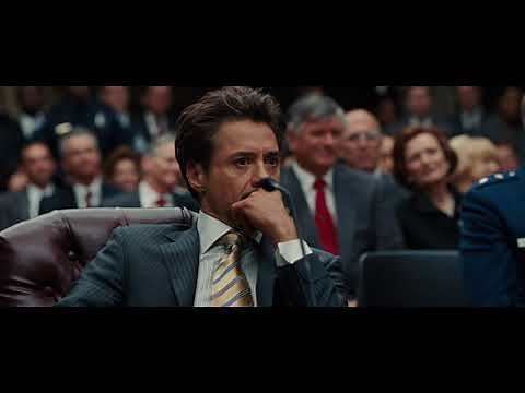 Tony Stark vs Justin Hammer In Court Iron Man 2 2010 4K