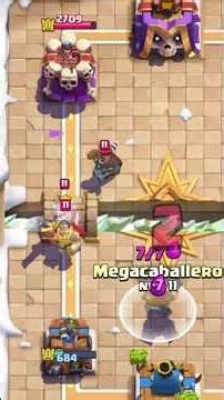 Le ganó a trio de mosqueteras con mi MK #clashroyale #mk #shorts