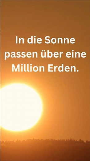 How big is the sun really? 😳☀️ #Sun #Space #Universe #Facts #Knowledge