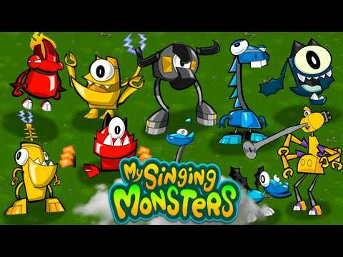 My Singing Monsters Turned into Mixels Characters! | MSM Cartoon Transformation