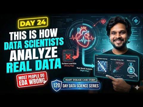 Day 24: How Data Scientists Perform EDA on Real Kaggle Data | 120-Day Series