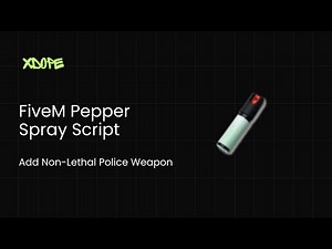 FiveM Pepper Spray Script Showcase | Add Non-Lethal Police Weapon to Your Server