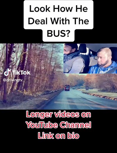 Dealing with a #bus #drivingtv