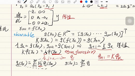 数据驱动方法篇——koopman operator