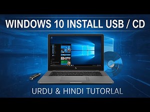 Window 10 Install For USB ¦ Urdu and Hindi