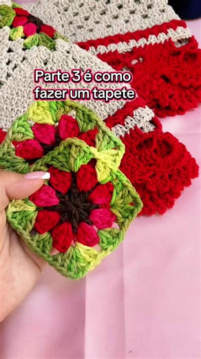 Como Fazer Tapete: Parte 3 para Iniciantes em Crochê