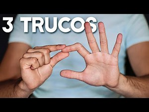 3 TRUCOS DE MAGIA FÁCILES DE HACER