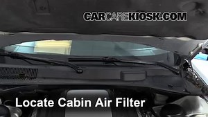 Cabin Air Filter Replacement: 2006 Dodge Charger 2.7L V6