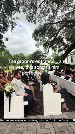 Groom Entrance Song: Tyler’s 'Feeling Good' Wedding Moment