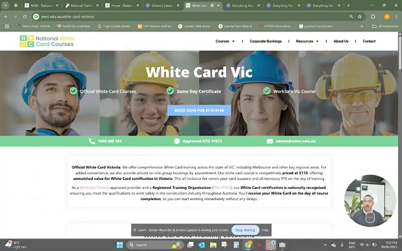 Everything you need to know about getting your white card in Victoria in under 2 minutes