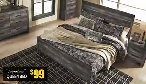 1.3K views · 3 comments | $99 Ashley Queen Bed Black Friday- both locations! Special Hours- 10-7 First come, first serve. | Cincinnati Overstock Warehouse | Facebook