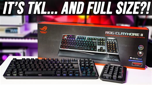 ASUS ROG Claymore II review: the £250 gaming keyboard