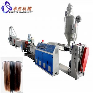 [Hot Item] Pet/PP Synthetic Human Hair Wig Fiber/Fibre Making Machine
