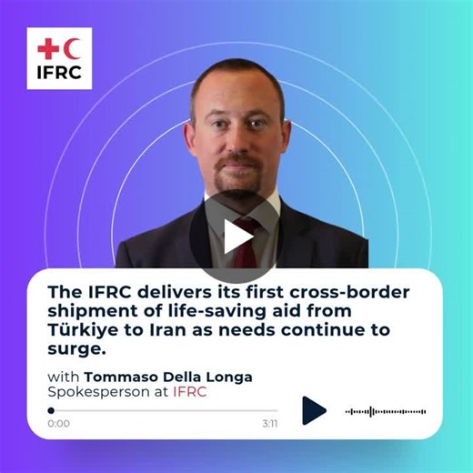 The International Federation of Red Cross and Red Crescent Societies - IFRC, together with the Türk Kızılay, is delivering critical medical supplies into Iran, helping the Iranian Red Crescent… | International Federation of Red Cross and Red Crescent Societies - IFRC