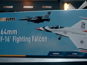 回炉升级，全新登场！FMS 64mm F-16 官方开箱视频
