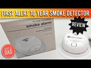 First Alert 10-Year Battery Smoke Alarm REVIEW