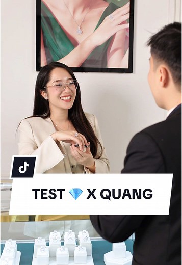 Test 💎 X Quang #Jemmia #JemmiaDiamond #Diamond #thinhhanh #xuhướng #videoviral