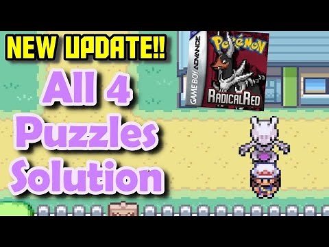 How to Solve the Puzzles in Pokémon Radical Red 3.0 - Move Learner, PokeVial, Egg move Cry Quiz.