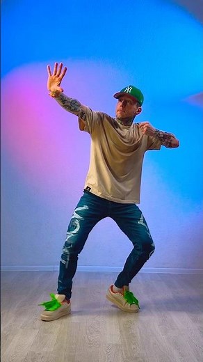 Krump combo TUTORIAL for beginners - basic movements easy level #dance #krump