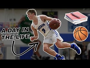 Day in the life of a High School Basketball Player🏀📚