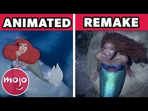 Side by Side: Iconic Scenes from Disney Animated & Live Action Remakes