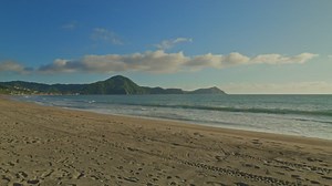 Timelapse on a sunny beach - Free Stock Video