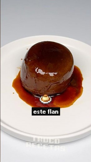 Chocolate flan in just 2 minutes in the microwave! 🍫🍮 #DessertRecipes